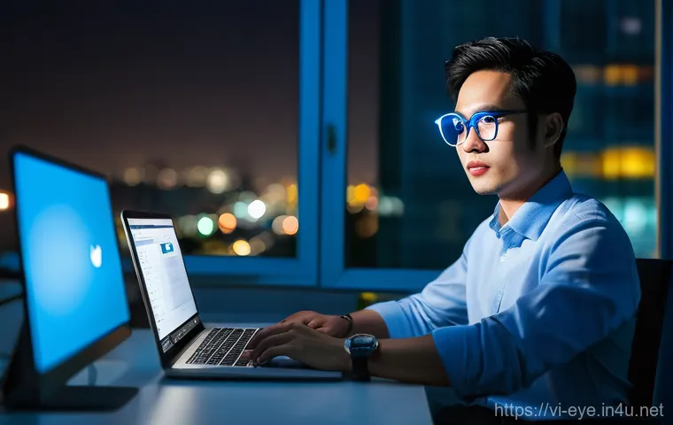 백내장 증상과 예방법 - **Prompt:** A close-up portrait of a middle-aged Vietnamese woman, approximately 50-60 years old, si...