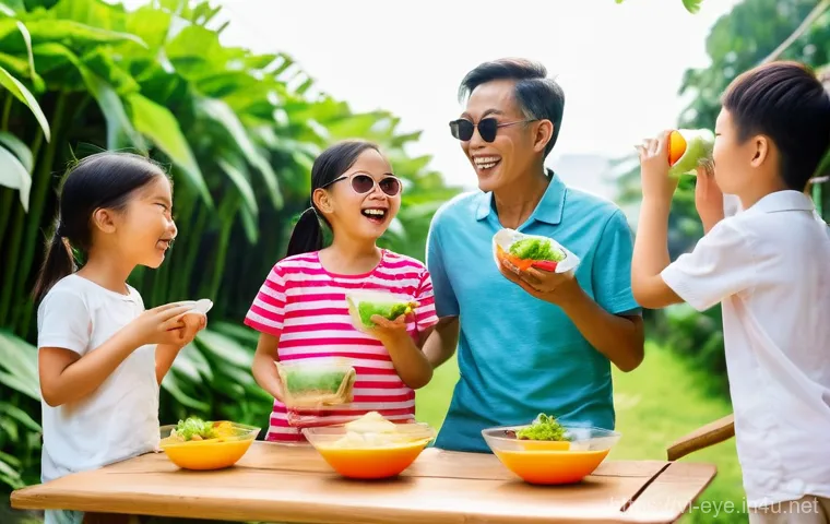 백내장 증상과 예방법 - **Prompt:** A dynamic scene featuring a young Vietnamese professional, around 25-35 years old, worki...