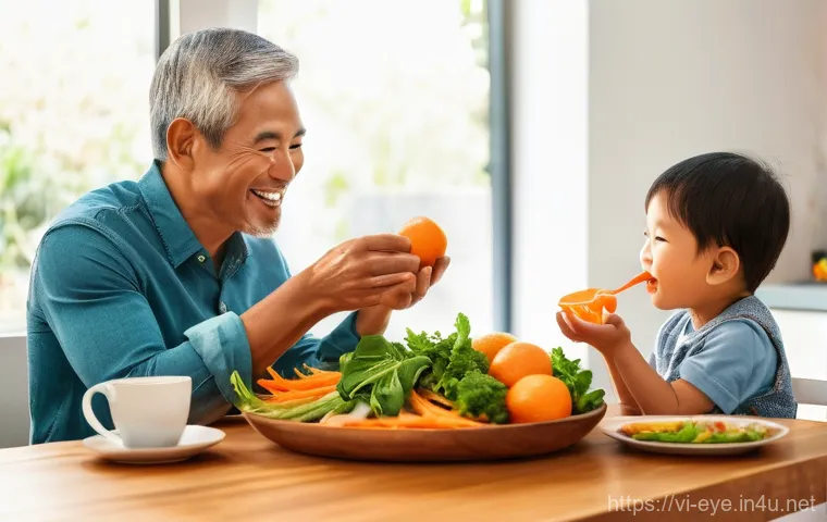 눈 건강에 좋은 비타민 - **Prompt 1: "Silent Warriors" of Eye Nutrition**
    "A vibrant, high-definition image featuring a h...