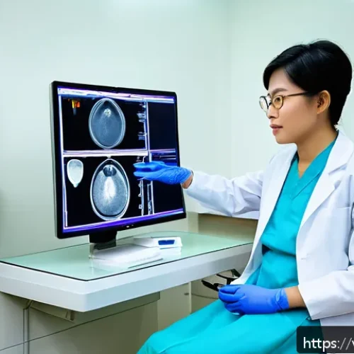 Home 31 안과 초음파 검사 비용 - A modern Vietnamese private eye clinic interior focused on eye ultrasound examination: a professiona...